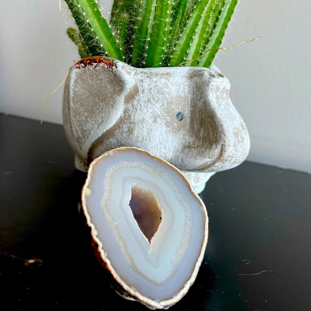 Agate Geode Decor 💫 - Picture 1 of 2
